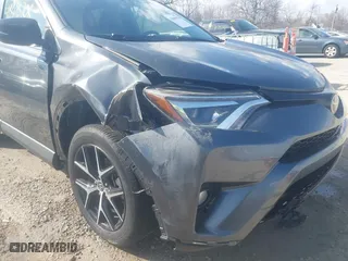 2017 Toyota RAV4 SE with VIN JTMJFREV5HJ704650, listed as a IAAI auction lot 41808708 with 53,637 mi miles. Bid and sale history available at carsss.com. Image 6.