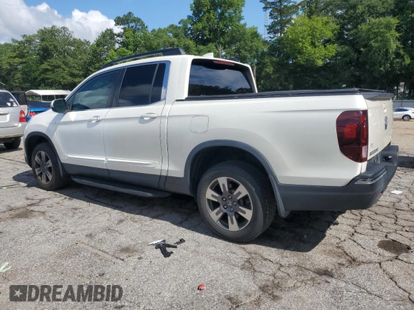 2017 Honda Ridgeline RTL with VIN 5FPYK3F5XHB016664, listed as a Copart auction lot 62394505 with 93,408 mi miles and Clean title. Bid and sale history available at DreamBid. Image 2.