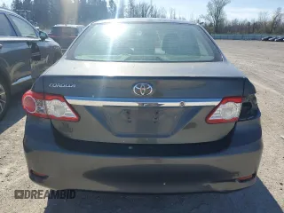 2013 Toyota Corolla L with VIN 2T1BU4EE5DC960581, listed as a Copart auction lot 54483525 with 128,127 mi miles and Salvage Title. Bid and sale history available at carsss.com. Image 6.
