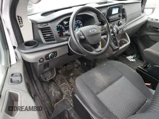 2021 Ford Transit Cargo with VIN 1FTBR1Y84MKA43992, listed as a Copart auction lot 54079785 with 66,124 mi miles and Salvage Title. Bid and sale history available at carsss.com. Image 8.