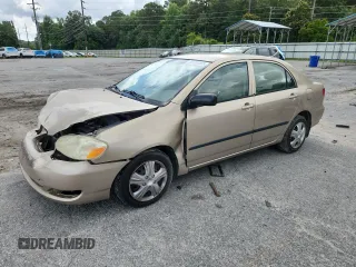 2005 Toyota Corolla CE with VIN 1NXBR32E55Z566076, listed as a Copart auction lot 59724105 with 213,204 mi miles and Salvage title. Bid and sale history available at DreamBid. Image 1.