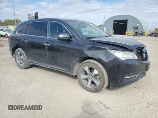 2014 Acura MDX with VIN 5FRYD3H25EB019858, listed as a Copart auction lot 76499754 with 149,413 mi miles and Salvage Title. Bid and sale history available at carsss.com. Image 4.