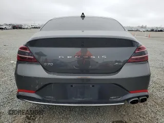 2023 Genesis G70 2.0T с VIN KMTG34TA7PU125812, выставлен на аукционе Copart как лот 58429325 с пробегом 32 317 миль миль и Списание • Salvage title. История ставок и продаж доступна на DreamBid. Изображение 6.