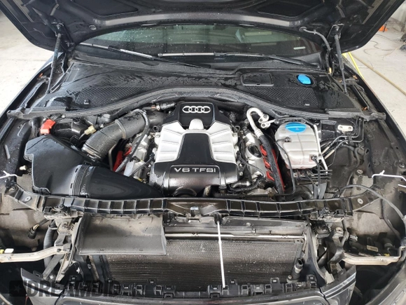 2015 Audi A7 3.0 Prestige with VIN WAU2GAFCXFN011804, listed as a Copart auction lot 67521504 with 129,734 mi miles and Salvage Title. Bid and sale history available at carsss.com. Image 11.