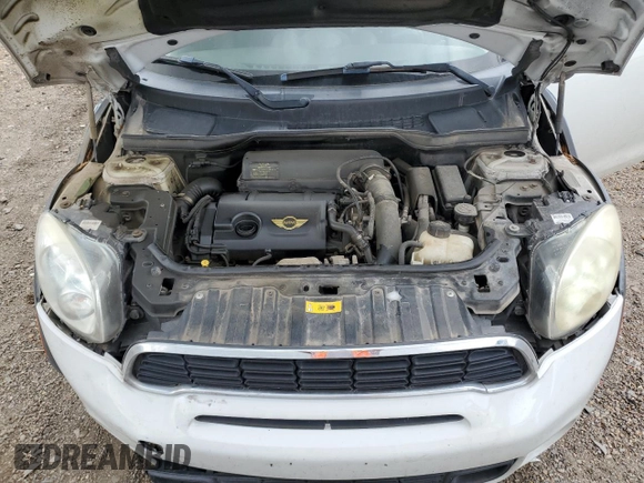 2013 MINI Countryman S ALL4 with VIN WMWZC5C51DWP34357, listed as a Copart auction lot 54945905 with 125,355 mi miles and Salvage title. Bid and sale history available at DreamBid. Image 11.