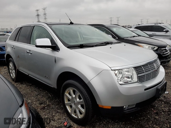 2010 Lincoln MKX with VIN 2LMDJ8JC2ABJ34580, listed as a Copart auction lot 88117285 with 0 mi miles and Salvage Title. Bid and sale history available at carsss.com. Image 4.