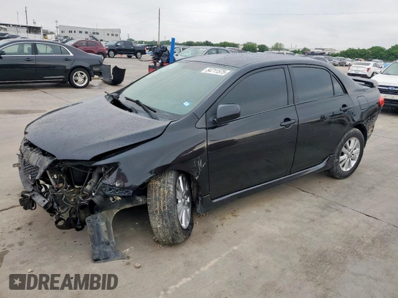 2010 Toyota Corolla with VIN 2T1BU4EE9AC412885, listed as a Copart auction lot 54711575 with 152,144 mi miles and Clean Title. Bid and sale history available at carsss.com. Image 1.