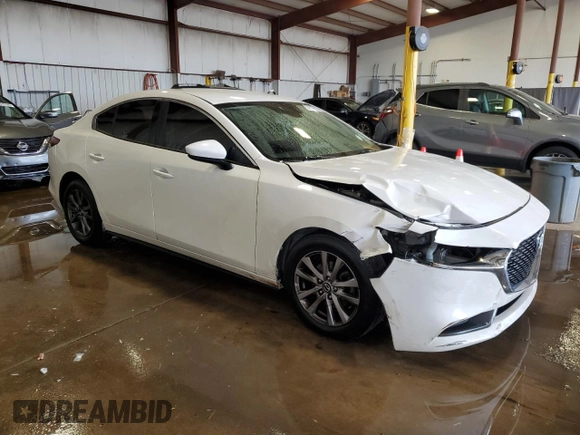 2019 Mazda 3 z VIN 3MZBPABL4KM114291, wystawiony jako Copart lot #57652945 z przebiegiem 148 644 mil mil oraz Szkoda całkowita • Salvage title. Historia ofert i sprzedaży dostępna na DreamBid. Obrazek 4.