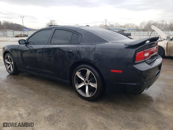 2014 Dodge Charger SXT with VIN 2C3CDXHG4EH277625, listed as a Copart auction lot 50568375 with 135,843 mi miles and Salvage Title. Bid and sale history available at carsss.com. Image 2.