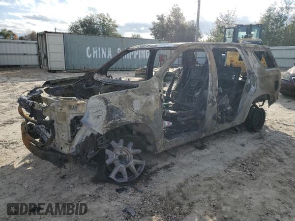 2023 Chevrolet Tahoe RST z VIN 1GNSCRKD9PR250273, wystawiony jako Copart lot #85769034 z przebiegiem Nie podano mil oraz Nie do naprawy • Non repairable. Historia ofert i sprzedaży dostępna na DreamBid. Obrazek 1.