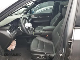 2022 Cadillac XT6 Sport with VIN 1GYKPGRS3NZ142843, listed as a Copart auction lot 47843925 with 26,668 mi miles and Salvage Title. Bid and sale history available at carsss.com. Image 7.