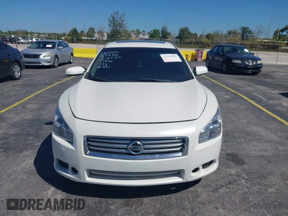 2014 Nissan Maxima SV with VIN 1N4AA5AP9EC457962, listed as a IAAI auction lot 41698090 with 94,451 mi miles and . Bid and sale history available at DreamBid. Image 12.