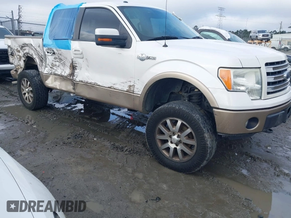 2013 Ford F-150 XL with VIN 1FTFW1EF8DKF91376, listed as a IAAI auction lot 41923110 with 226,254 mi miles and . Bid and sale history available at DreamBid. Image 1.