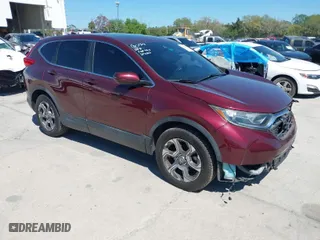 2017 Honda CR-V EX with VIN 7FARW1H51HE007293, listed as a IAAI auction lot 41768836 with 86,553 mi miles. Bid and sale history available at carsss.com. Image 1.