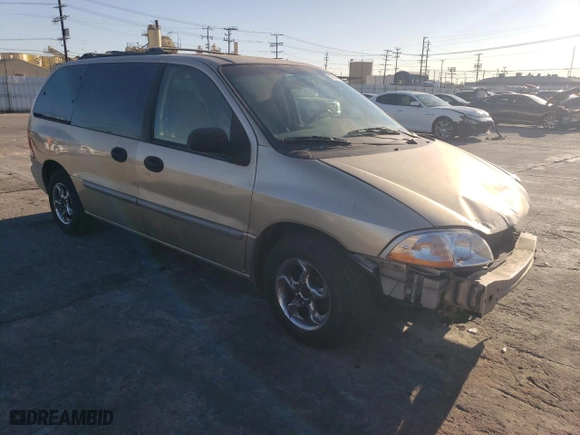 1999 Ford Windstar Wagon LX with VIN 2FMZA5140XBB06892, listed as a Copart auction lot 81584994 with NaN miles and Salvage Title. Bid and sale history available at carsss.com. Image 4.