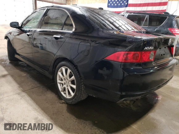 2008 Acura TSX with VIN JH4CL96898C011769, listed as a Copart auction lot 53543665 with 205,333 mi miles and Salvage title. Bid and sale history available at DreamBid. Image 2.