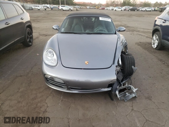 2006 Porsche Boxster S with VIN WP0CB29896U732107, listed as a Copart auction lot 78988074 with 43,392 mi miles and Salvage Title. Bid and sale history available at carsss.com. Image 5.