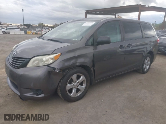 2012 Toyota Sienna with VIN 5TDKA3DC6CS011159, listed as a IAAI auction lot 41788426 with 246,133 mi miles and . Bid and sale history available at DreamBid. Image 2.