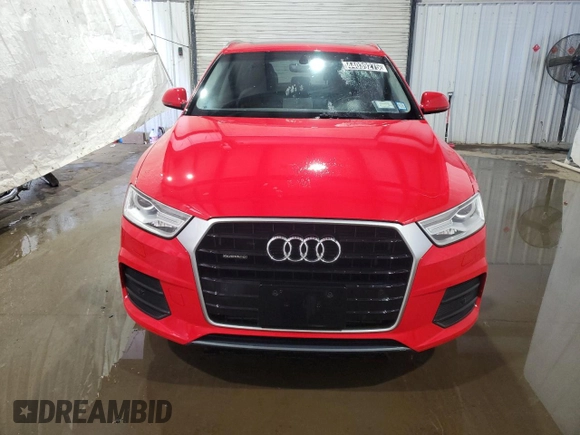 2017 Audi Q3 Premium with VIN WA1ECCFS7HR013515, listed as a Copart auction lot 44039275 with 111,798 mi miles and Clean Title. Bid and sale history available at carsss.com. Image 5.