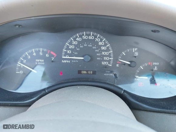 2002 Chevrolet Malibu with VIN 1G1ND52J82M687004, listed as a IAAI auction lot 41379636 with 86,159 mi miles. Bid and sale history available at carsss.com. Image 7.