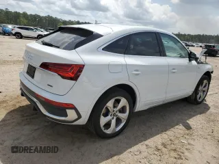 2021 Audi Q5 Sportback Premium Plus z VIN WA15AAFY6M2137390, wystawiony jako Copart lot #51147585 z przebiegiem 43 711 mil mil oraz Czysty tytuł • Clean title. Historia ofert i sprzedaży dostępna na DreamBid. Obrazek 3.