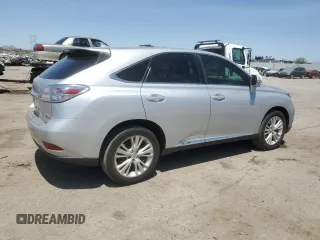 2012 Lexus RX 450h with VIN JTJZB1BA1C2006294, listed as a Copart auction lot 62128945 with 222,829 mi miles and Salvage title. Bid and sale history available at DreamBid. Image 3.