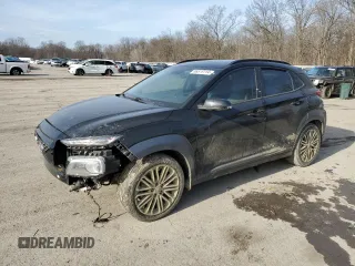 2018 Hyundai Kona Limited with VIN KM8K3CA51JU109388, listed as a Copart auction lot 86516114 with 83,918 mi miles and Salvage Title. Bid and sale history available at carsss.com. Image 1.