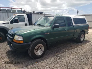 1999 Ford Ranger XLT with VIN 1FTYR14X7XPB63588, listed as a Copart auction lot 56425974 with 183,260 mi miles and Salvage Title. Bid and sale history available at carsss.com. Image 1.
