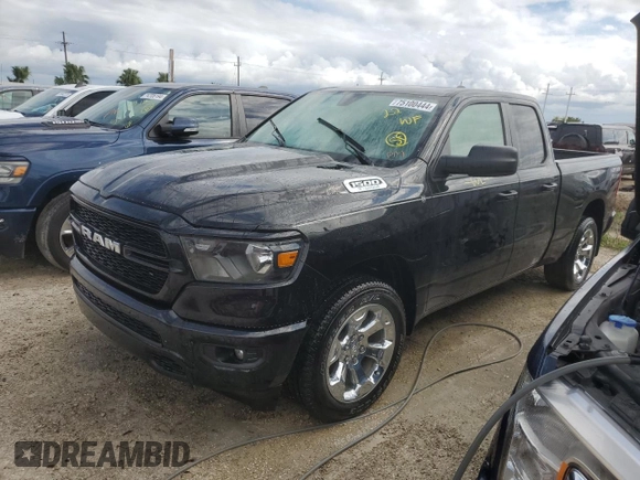 2024 Ram 1500 Tradesman with VIN 1C6SRECG9RN205666, listed as a Copart auction lot 75100444 with Not provided miles and Non repairable. Bid and sale history available at DreamBid. Image 1.