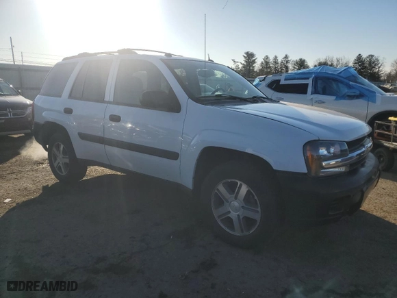 2005 Chevrolet TrailBlazer LS with VIN 1GNDT13S552248162, listed as a Copart auction lot 48618315 with NaN miles and Salvage Title. Bid and sale history available at carsss.com. Image 4.