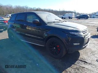 2015 Land Rover Range Rover Evoque Prestige with VIN SALVV2BG1FH960301, listed as a IAAI auction lot 41415373 with 112,960 mi miles and . Bid and sale history available at DreamBid. Image 1.