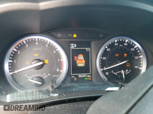 2018 Toyota Highlander SE with VIN 5TDJZRFH1JS527037, listed as a Copart auction lot 60348635 with 56,207 mi miles and Salvage title. Bid and sale history available at DreamBid. Image 9.