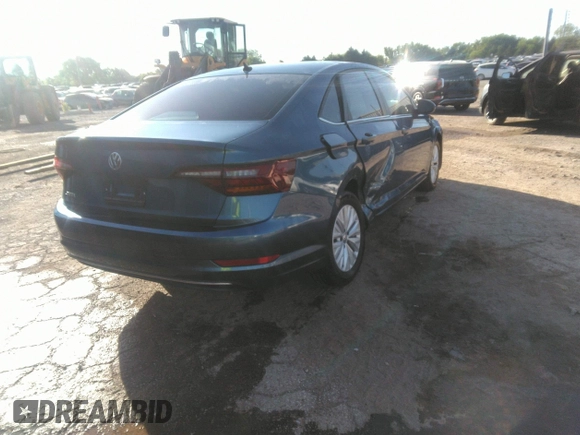 2019 Volkswagen Jetta S with VIN 3VWC57BU2KM105188, listed as a IAAI auction lot 41163291 with 68,383 mi miles and . Bid and sale history available at DreamBid. Image 4.