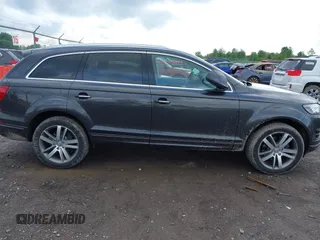 2014 Audi Q7 Premium Plus with VIN WA1LGAFE7ED001805, listed as a IAAI auction lot 42424693 with 92,720 mi miles and . Bid and sale history available at DreamBid. Image 13.
