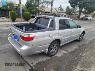 2005 Subaru Baja Turbo z VIN 4S4BT63C956106083, wystawiony jako Copart lot #45593235 z przebiegiem 205 561 mil mil oraz Szkoda całkowita • Salvage title. Historia ofert i sprzedaży dostępna na DreamBid. Obrazek 4.