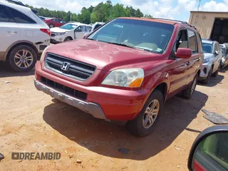 2004 Honda Pilot EX with VIN 2HKYF18564H595761, listed as a IAAI auction lot 42238901 with 376,548 mi miles and . Bid and sale history available at DreamBid. Image 2.