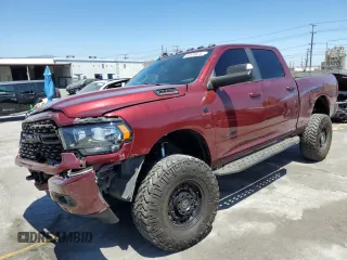 2022 Ram 2500 Big Horn with VIN 3C6UR5DL5NG294904, listed as a Copart auction lot 63128675 with 54,665 mi miles and Salvage title. Bid and sale history available at DreamBid. Image 1.