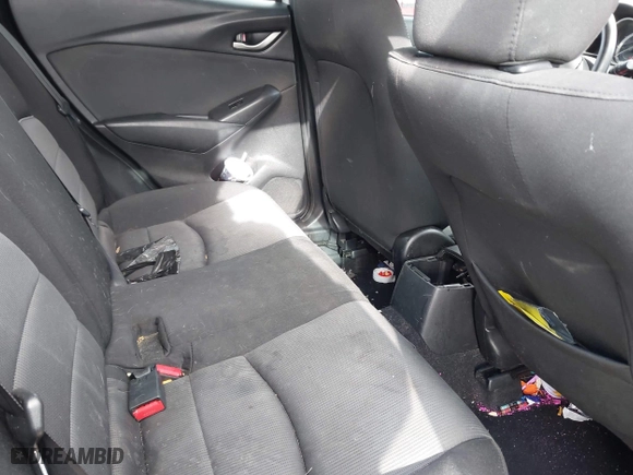 2016 Mazda CX-3 Sport with VIN JM1DKFB75G0127698, listed as a IAAI auction lot 41691057 with 1 mi miles. Bid and sale history available at carsss.com. Image 8.