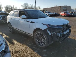 2019 Land Rover Range Rover Velar S with VIN SALYB2EN6KA202215, listed as a Copart auction lot 85513714 with 82,629 mi miles and Salvage Title. Bid and sale history available at carsss.com. Image 4.