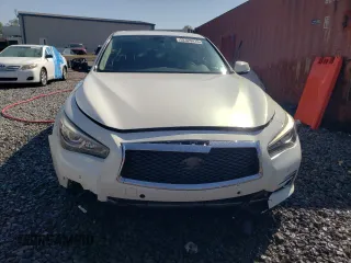 2014 Infiniti Q50 Hybrid Premium z VIN JN1AV7AP4EM691207, wystawiony jako Copart lot #52329415 z przebiegiem 175 294 mil mil oraz Szkody całkowita. Historia ofert i sprzedaży dostępna na DreamBid. Obrazek 5.