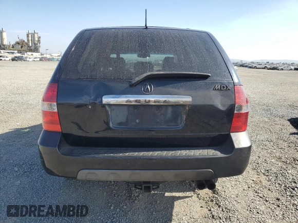 2003 Acura MDX Touring Pkg RES w/Navigation System with VIN 2HNYD18973H555392, listed as a Copart auction lot 67761184 with 0 mi miles and Salvage Title. Bid and sale history available at carsss.com. Image 5.