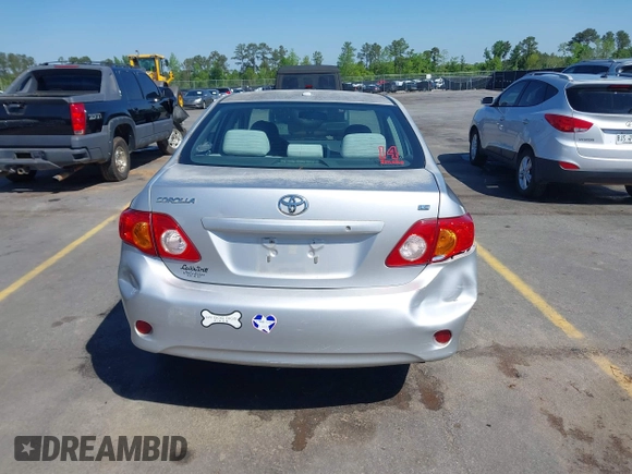 2009 Toyota Corolla with VIN 1NXBU40E99Z100681, listed as a IAAI auction lot 41973116 with 119,744 mi miles. Bid and sale history available at carsss.com. Image 16.