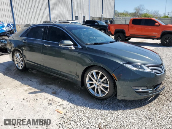 2015 Lincoln MKZ with VIN 3LN6L2G99FR621601, listed as a Copart auction lot 52729935 with 118,098 mi miles and Salvage title. Bid and sale history available at DreamBid. Image 4.