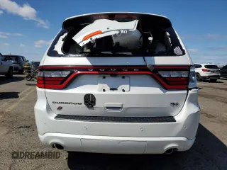 2021 Dodge Durango R/T with VIN 1C4SDJCT9MC609889, listed as a Copart auction lot 45402665 with Not Provided miles and Salvage Title. Bid and sale history available at DreamBid. Image 6.
