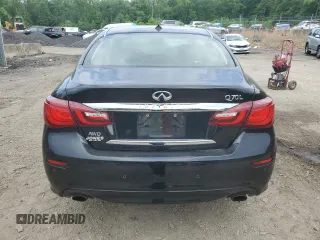 2016 Infiniti Q70 z VIN JN1BY1PRXGM720777, wystawiony jako Copart lot #54720165 z przebiegiem 76 603 mil mil oraz Szkody całkowita. Historia ofert i sprzedaży dostępna na DreamBid. Obrazek 6.
