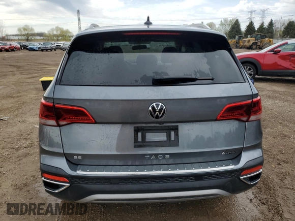 2022 Volkswagen Taos SE z VIN 3VVLX7B28NM041868, wystawiony jako Copart lot #53472735 z przebiegiem 80 509 mil mil oraz Szkody całkowita. Historia ofert i sprzedaży dostępna na DreamBid. Obrazek 6.