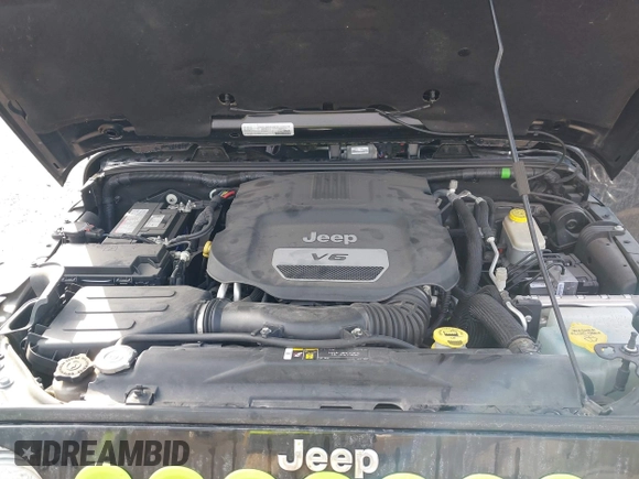 2017 Jeep Wrangler Unlimited Sahara with VIN 1C4BJWEG5HL520140, listed as a IAAI auction lot 41708084 with 74,906 mi miles. Bid and sale history available at carsss.com. Image 10.