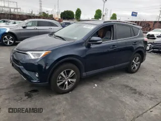 2018 Toyota RAV4 XLE with VIN JTMWFREV1JJ160577, listed as a Copart auction lot 55868165 with Not provided miles and Salvage title. Bid and sale history available at DreamBid. Image 1.