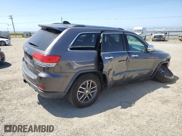 2017 Jeep Grand Cherokee Limited 75th Anniversary с VIN 1C4RJFBT1HC612636, выставлен на аукционе Copart как лот 58051845 с пробегом 38 302 миль миль и Списание • Salvage title. История ставок и продаж доступна на DreamBid. Изображение 3.