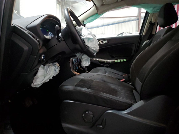 2019 Ford EcoSport SE with VIN MAJ6S3GL6KC277863, listed as a Copart auction lot 54396745 with 67,876 mi miles and Salvage Title. Bid and sale history available at carsss.com. Image 7.